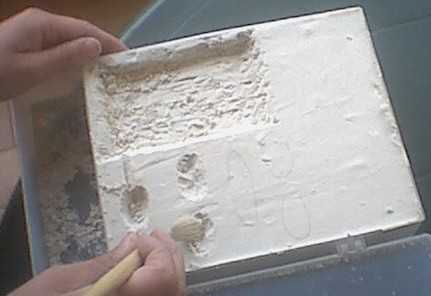 intaglio delle camere